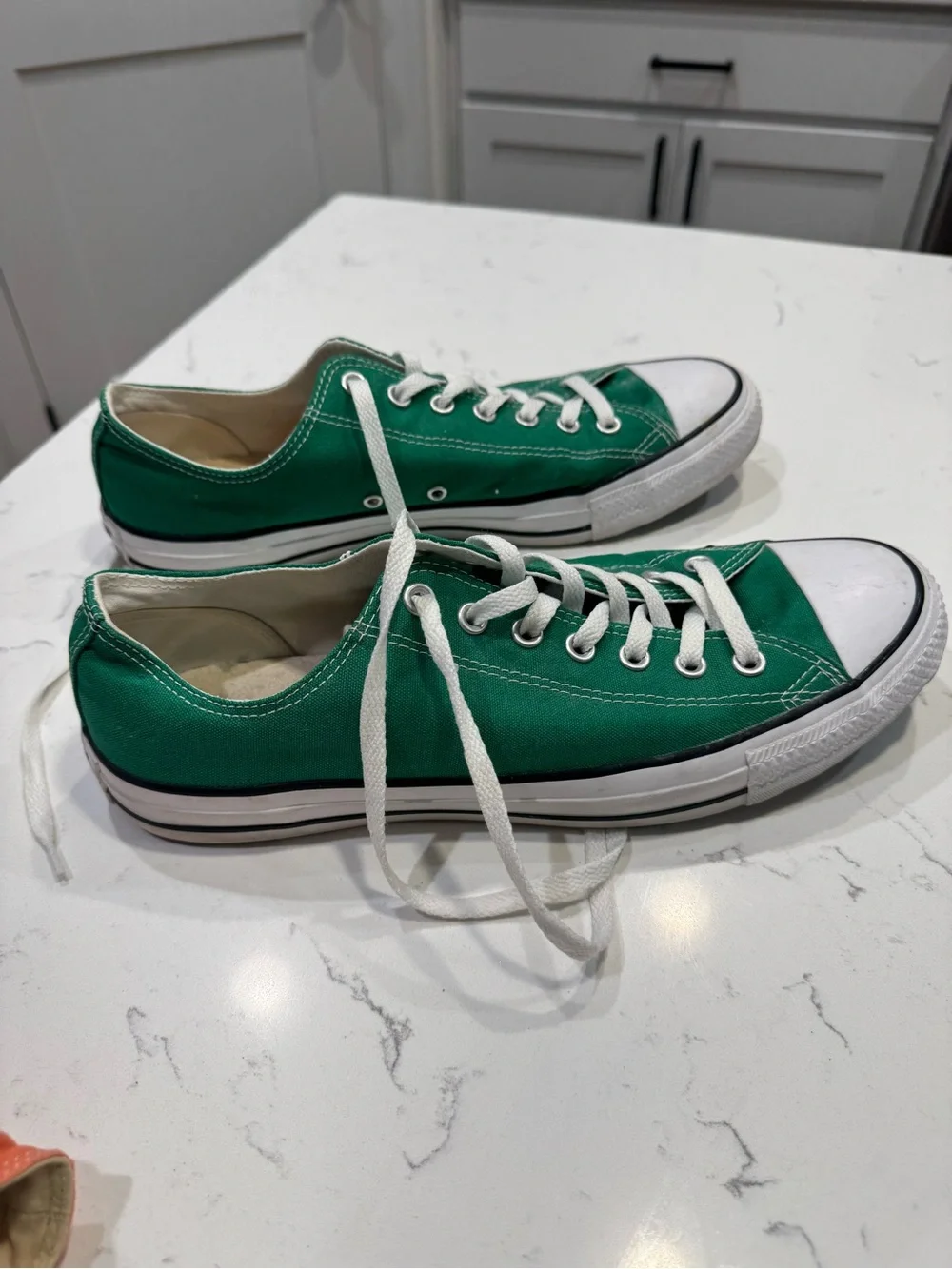 CONVERSE ALL STAR CHUCK TAYLOR ALT LOW TRAINERS SHOES GREEN MENS SIZE 12 - Picture 6 of 7